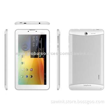 7-inch 3G Call Tablet PCs, MTK8312, 2xSIM Cards, G+P Touch Panel, Dual-core, Dual-camera, Bluetooth